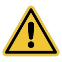 Cartelli ISO 7010 "Pericolo generico" - W001