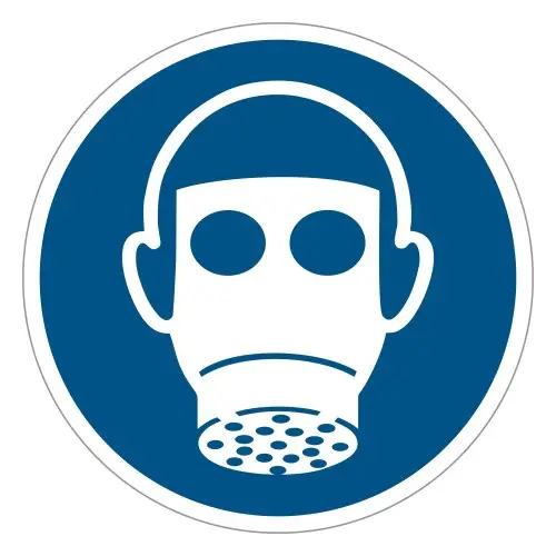 ISO 7010 M017 Wear respiratory protection –...