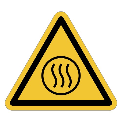Sinal de perigo ISO 7010 W079 – Perigo conteúdo...