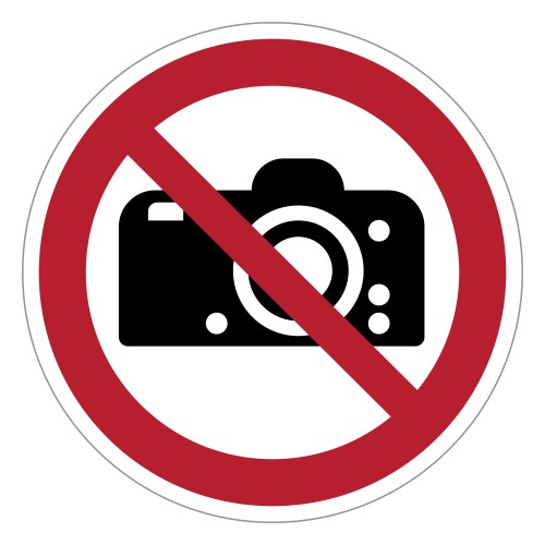 Sinal de proibição ISO 7010 P029 – Proibido...