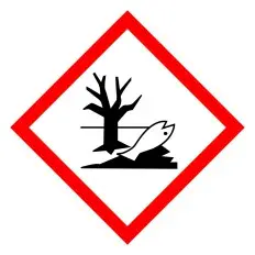 Panneau adhésif « Pictogramme GHS09 – Danger pour...