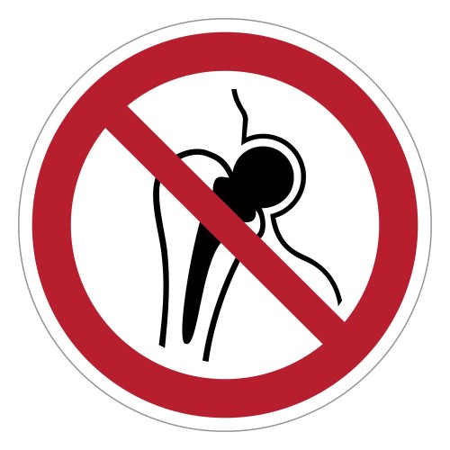 ISO 7010 P014 No access for people with...