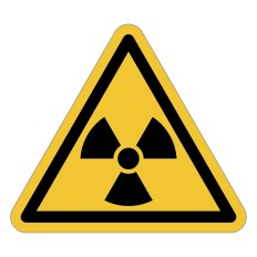 Warnzeichen W003 „Warnung vor radioaktiven...