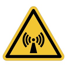 Warnzeichen W005 „Warnung vor nicht ionisierender...