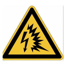 Warnzeichen W042 „Warnung vor Störlichtbogen“ – ISO 7010,...