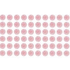 Tamper-evident warranty seal dot labels – pack of 100
