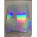 10 fogli A4 adesivi ologrammati per stampante laser o inchiostro ( da usare anche come sigillo garanzia)