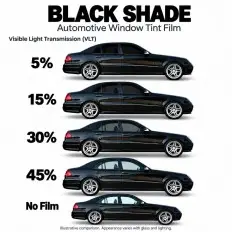 Film teinté pour vitres de voiture 3M Black Shade... 2