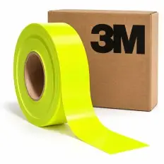Cinta adhesiva fluorescente amarilla de alta visibilidad 3M™