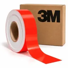 Ruban adhésif fluorescent haute visibilité 3M™ – rouge