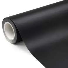 Pellicola adesiva nero opaco per car wrapping e tuning...