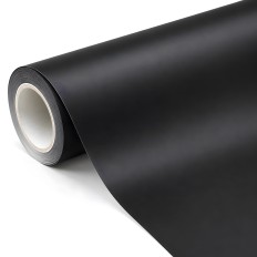 Scratchproof Matt Black Wrap Decorative Film
