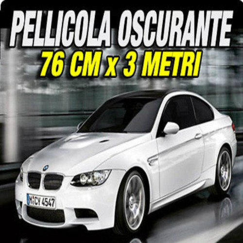Pélicula tintada 20% para vidros de carro - 76x300cm Melhor