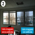 Lámina autoadhesiva tintada para ventanas - 75x300cm Mejor