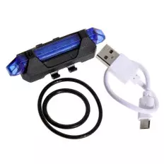 Luz LED Azul de seguridad para bicicleta DC-918 USB venta en 2