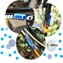 Luz LED Azul de seguridad para bicicleta DC-918 USB venta en