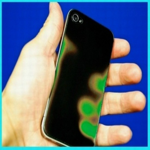 Folha adesiva termocrômica de cristal líquido que muda de cor