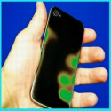 Liquid crystal thermochromic adhesive sheet that changes color
