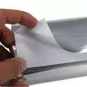 Lámina adhesiva de vinilo decorativo cromo para envoltura