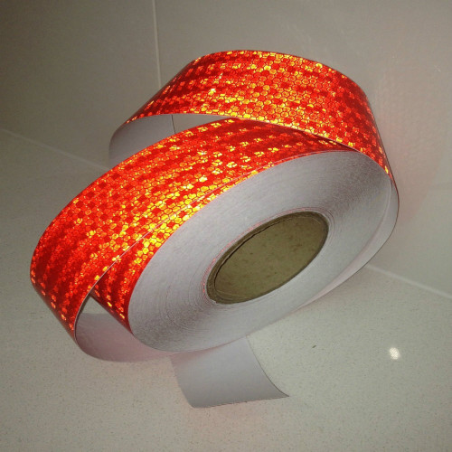 Reflektierendes Klebeband rot Signalgebung 50mm Klasse 2 Bester