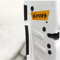 Striscia in gomma protettiva universale protegge portiera auto 2