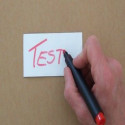 Writable White Magnetic gridding tape - 1mt