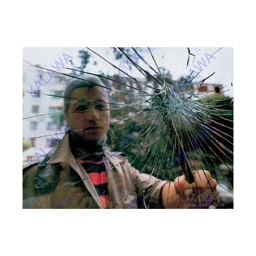 Anti-shatter/break-through film: increases glasses security and