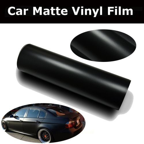 Scratchproof Matt Black Wrap Decorative Film Best Price, shop