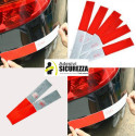 Pegatinas adhesivas reflectantes roja y blanca de la marca 3M™