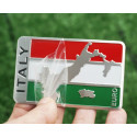 Autocollant en aluminium 3D drapeau Italien Vente en ligne