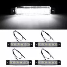 Lampe Latéral Clignotante 24V avec 6 LED SMD pour voiture et 2