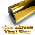 Chrome Mirror Gold Car Wrap decorative vynil film Best Price