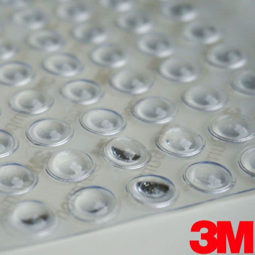 Protetores Moldados Transparentes Antiderrapante 3M™