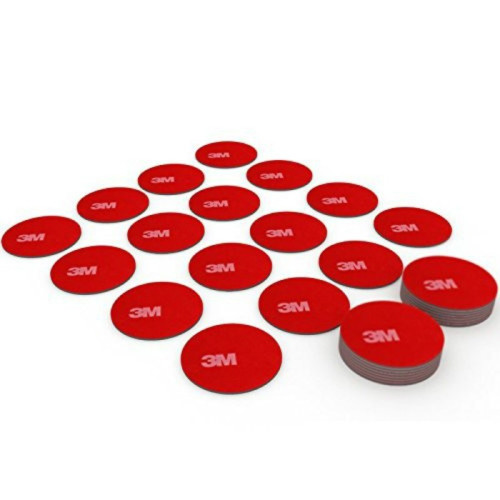 100 pegatinas circulares doble cara 3M™ 5952 VHB de alto