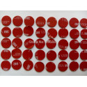 100 pegatinas circulares doble cara 3M™ 5952 VHB de alto