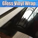 Shiny Black Car Wrap decorative vynil film Best Price, shop