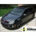 Pellicola adesiva nero lucido per car wrapping e tuning auto e