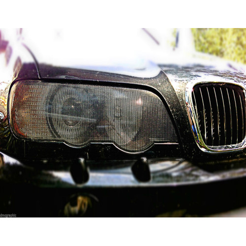 Black Perforated Mesh Tinting FIlm Best Price, shop, shopping