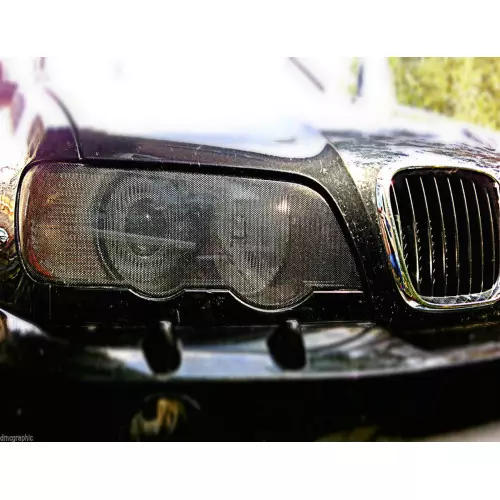 Black Perforated Mesh Tinting FIlm Best Price, shop, shopping