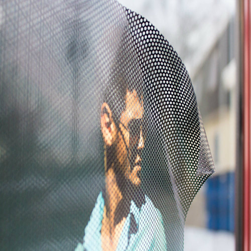 Black Perforated Mesh Tinting FIlm Best Price, shop, shopping