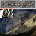 Black Perforated Mesh Tinting FIlm Best Price, shop, shopping
