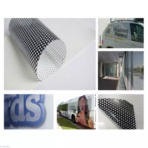 Black Perforated Mesh Tinting FIlm Best Price, shop, shopping