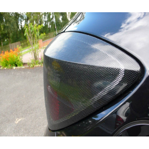 Folha adesiva em malhas perfuradas pretas de alta qualidade