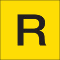 ADR Labels for transporting of goods as rubbish "R" Best Price