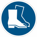Panneaux autocollants ISO 7010 - Chaussures de sécurité