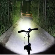 Fahrrad-Taschenlampe mit 5 LED-Lichtstrahl Online Verkauf 2