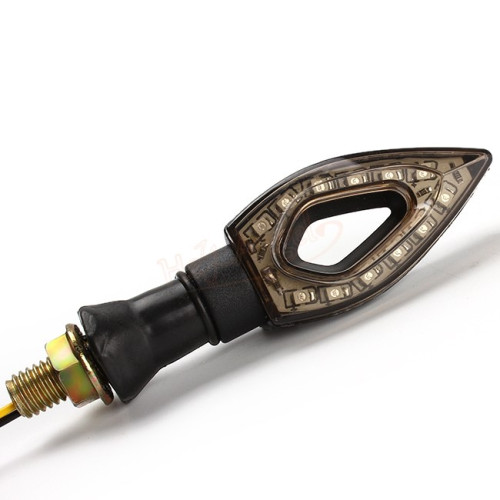 2 Amber Direction indicator lamps with 12 LED for moto Best