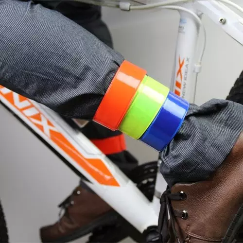 Reflective and fluorescent ankle band in 4 colours Best Price