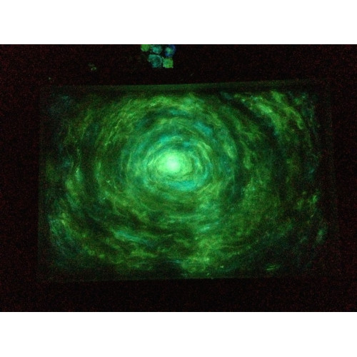 EXTRA STRONG Glow in the dark glass granules for painting