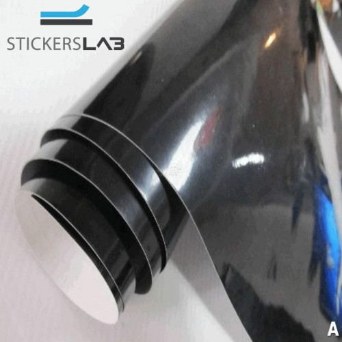 Shiny Black Car roof Wrap decorative vynil film (no bubbles)